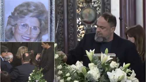 Τελευταίο "αντίο" στην Ειρήνη Μαρινάκη - Πλήθος επιχειρηματιών και πολιτικών στην κηδεία της [βίντεο]