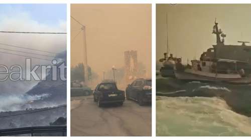 Φονική φωτιά με δύο νεκρούς πυροσβέστες στο Ρέθυμνο: Μαρτυρίες ότι κάηκαν σπίτια - Δραματικός απεγκλωβισμός 29 ατόμων