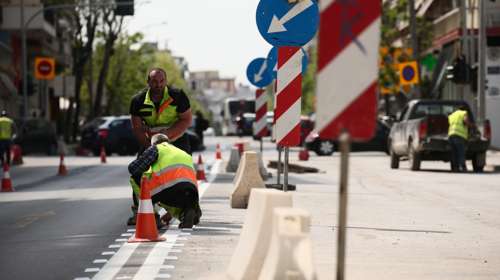 Κλείνουν λωρίδες στη Βασιλίσσης Σοφίας στις 7 και 8 Φεβρουαρίου:  Αναλυτικά οι ώρες και τα σημεία των έργων