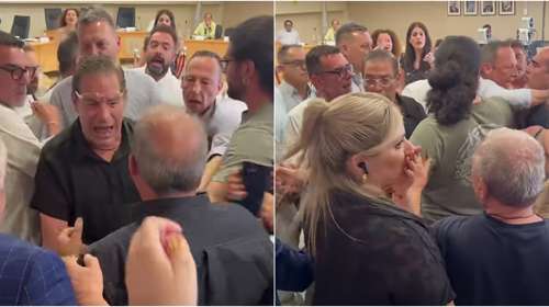Ηλιούπολη: Σκηνές Φαρ Ουέστ μέσα στο Δημαρχείο - Στα χέρια πιάστηκαν αντιδήμαρχοι και δημοτικοί σύμβουλοι [βίντεο]