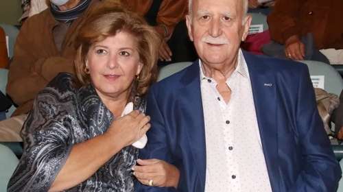 Γιώργος Παπαδάκης: Η τελευταία δημόσια εμφάνιση με τη σύζυγό του, Τίνα Παπαδέλη και η ιστορία αγάπης τους