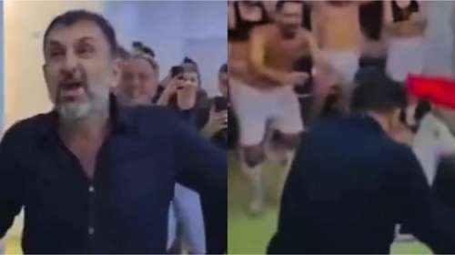 Αλβανία: Ο πρόεδρος της Ντιναμό Τιράνων έκανε "ντου" στα αποδυτήρια με μαύρη σακούλα γεμάτη μετρητά για πριμ [βίντεο]