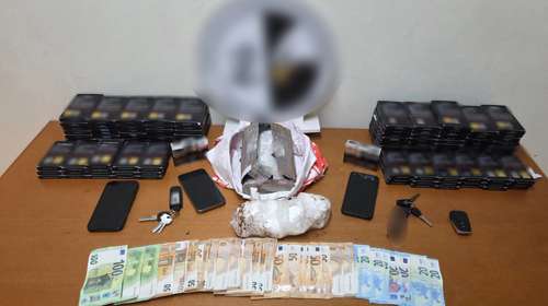 Ηράκλειο: Μπλόκο σε σχεδόν δύο κιλά κοκαΐνη και χιλιάδες αναβολικά - Τρεις συλλήψεις