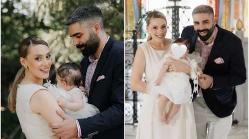 Η Άννα Κορακάκη βάφτισε την κόρη της: Ποιο όνομα επέλεξαν, οι φωτογραφίες από το μυστήριο