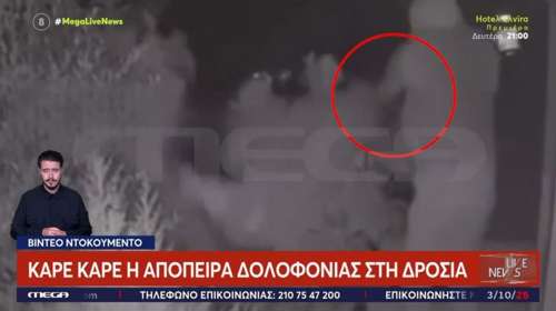 Δροσιά: Καρέ - καρέ η απόπειρα δολοφονίας σε βάρος 38χρονου στον κήπο του σπιτιού του