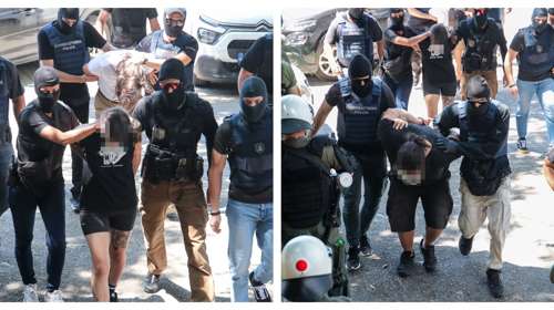 Θεσσαλονίκη: Υπό δρακόντεια μέτρα στα δικαστήρια οι συλληφθέντες για τη δολοφονία της Βάγιας Νέστορα [εικόνες - βίντεο]