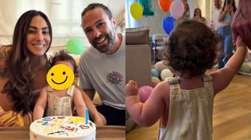 Βαλαβάνη - Μόργκαν: "365 μέρες μαζί σου" - Tα πρώτα γενέθλια του γιου τους - Εικόνες από το πάρτι