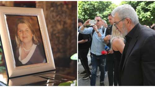 Θλίψη στο τελευταίο "αντίο" στη Βάγια Νέστορα, θύμα της εμπρηστικής επίθεσης στη Θεσσαλονίκη - Έφτασε ο σύζυγός της