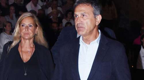 Γιώργος και Άννα Νταλάρα: Η εμφάνιση στην Καλντέρα της Σαντορίνης