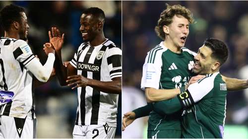 Super League: Διπλό του ΠΑΟΚ επί της Κηφισιάς και τριπλή ισοβαθμία στην κορυφή - Άνετα ο Παναθηναϊκός τον ΟΦΗ και... τετράδα