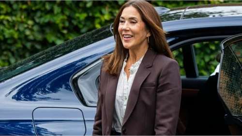 Η Μαίρη της Δανίας φόρεσε το Massimo Dutti παλτό με τον πιο εύκολο συνδυασμό του φθινοπώρου