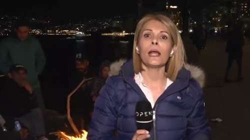 Ενταση με  τηλεοπτικό συνεργείο στη Βηρυτό:  "Έχουμε ένα πρόβλημα, δεν θέλουν οι άνθρωποι να είμαστε εδώ"