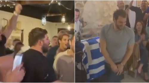 Αυστραλία: Οι "χρυσοί" πολίστες της Εθνικής ξεφάντωσαν σε ελληνική ταβέρνα του Σίδνεϊ για την ιστορική επιτυχία