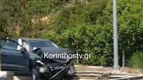 "Τρελή πορεία" φορτηγού στη Νεμέα: Πέρασε στο αντίθετο ρεύμα και "καρφώθηκε" σε αυτοκίνητο – Τρεις τραυματίες