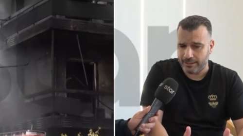 "Λύγισε" για την φωτιά στο Ίλιον ο "βασιλιάς των ανταλλακτικών": Αισθάνομαι τυχερός που δεν έχασα τους γονείς μου