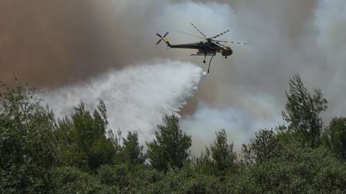 Φωτιά τώρα σε αγροτοδασική έκταση στην Αχαΐα - Σηκώθηκαν επτά εναέρια μέσα