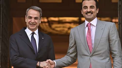Στο Μαξίμου ο εμίρης του Κατάρ: Ευχαριστώ την Ελλάδα για τη στήριξη - Θέλουμε να κάνουμε κι άλλες επενδύσεις