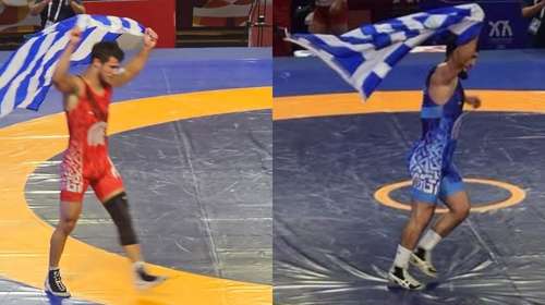 Μεσογειακοί Αγώνες 2026: "Χρυσοί" στην πάλη οι Κουγιουμτσίδης και Κουρουγκλίεφ, "χάλκινος" ο Χοσόνοφ