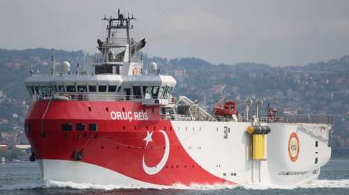 Τουρκία: Νέα Navtex για σεισμικές έρευνες του Oruc Reis στην Ανατολική Μεσόγειο έως τις 30 Αυγούστου
