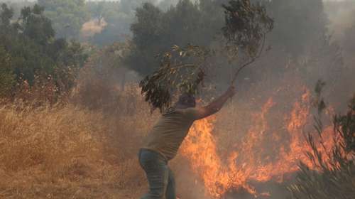 Πολύ υψηλός κίνδυνος φωτιάς τη Δευτέρα σε Αττική, Βοιωτία και Εύβοια
