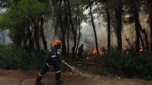 Πολύ υψηλός κίνδυνος πυρκαγιάς σήμερα σε δύο περιοχές της χώρας -Δείτε τον χάρτη