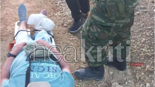 Γαύδος: Επιχείρηση διάσωσης 70χρονου τουρίστα μετά από πτώση -Υπέστη κάταγμα στο πόδι