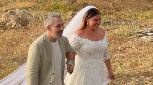 Χρήστος Χατζηπαναγιώτης για Δανάη Μπάρκα μετά τον γάμο: Δεν ήταν στα όνειρά μου να τη δω νύφη