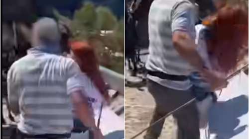 Σαντορίνη: Αγωγιάτες επιτέθηκαν σε ακτιβίστριες που διαμαρτύρονταν για τη χρήση γαϊδουριών στη μεταφορά τουριστών [βίντεο]