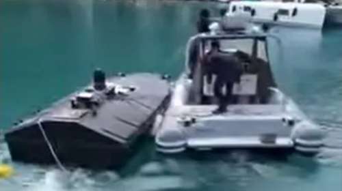 Στο... διάστημα ψάχνουν οι Ένοπλες Δυνάμεις την προέλευση του θαλάσσιου drone που βρέθηκε στη Λευκάδα - Τι εξετάζεται