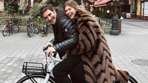 Κλέλια Ανδριολάτου και Χριστόφορος Παπακαλιάτης "ερωτευμένοι" στη Βουδαπέστη