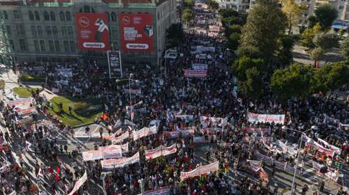 90η ΔΕΘ: Σε εξέλιξη τρεις πορείες στο κέντρο της Θεσσαλονίκης