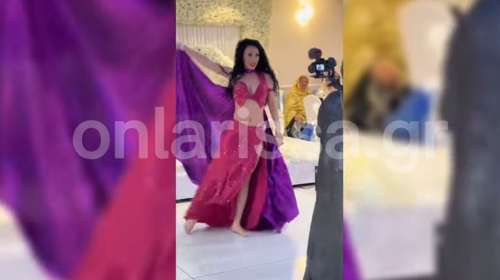 Λαρισαία χορεύτρια "μάγεψε" με belly dance στη "Μισιρλού" σε αραβικό γάμο στο Λονδίνο [βίντεο]
