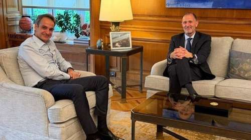 Συνάντηση Μητσοτάκη με τον CEO της Euroleague ενόψει Final 4 - "Εκατ. οπαδοί σε περισσότερες από 200 χώρες"