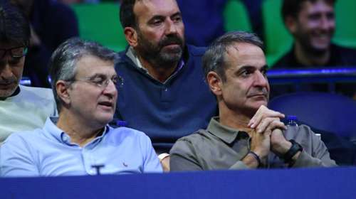 Κυριάκος Μητσοτάκης: Στον τελικό του Νόβακ Τζόκοβιτς στο Hellenic Championship ATP 250