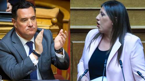 Νέο beef Κωνσταντοπούλου με Γεωργιάδη: "Εστειλε αστυνομικό στη δίκη Βαλυράκη" - "Γελοιότητες μιας γελοίας γυναίκας"