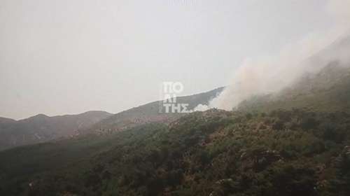 Φωτιά τώρα στη Χίο: Ήχησε το 112 - Επιχειρούν πέντε εναέρια μέσα