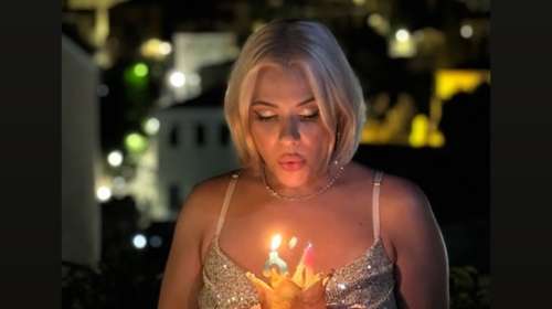 Λάουρα Νάργες: Πάρτι έκπληξη κάτω από την Ακρόπολη - "My queen", έγραψε ο Χρήστος Σαντικάι
