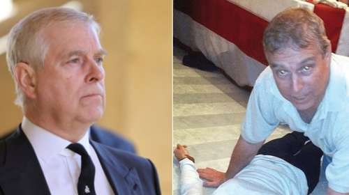 Άντριου: "Κάνει τεχνητή αναπνοή" λέει πρώην σύντροφός του για τη φωτογραφία πάνω από τη γυναίκα στο πάτωμα