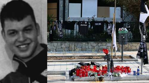 Καλαμαριά: Συγκινεί η μητέρα του Κλεομένη - "Η τυφλή οπαδική βία στέρησε τον κόσμο μου όλο"
