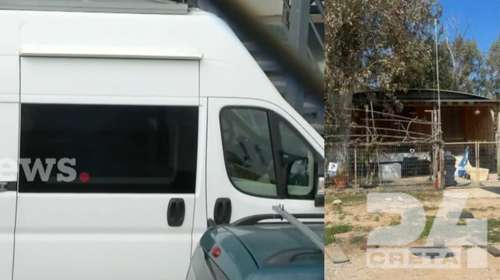 Κατασκοπεία στη Σούδα: Αυτό είναι το τροχόσπιτο όπου έμενε ο Πολωνός - Λέει ότι έστελνε φωτογραφίες στην αδερφή του
