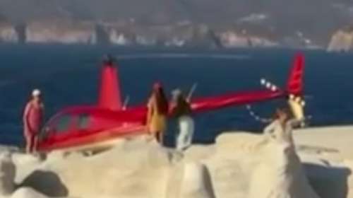 Σαρακήνικο: Εξηγήσεις στην Αρχή Πολιτικής Αεροπορίας από τον πιλότο που κατέβασε ελικόπτερο ανάμεσα σε λουόμενους