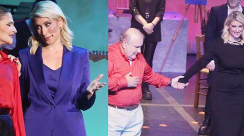 Η Σία Κοσιώνη στο σανίδι: Η πρεμιέρα της ως ηθοποιός σε θεατρική παράσταση - Συγκινημένη η Ντόρα Μπακογιάννη [εικόνες - βίντεο]