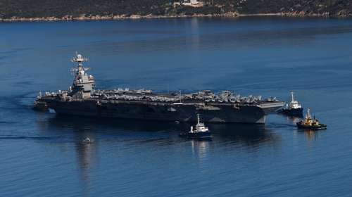Κατασκοπεία στη Σούδα: "Σκληρός" εμφανίζεται στις αρχές ο Γεωργιανός που είχε στην κατοχή του φωτογραφίες αεροπλανοφόρου των ΗΠΑ
