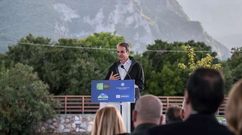 Μητσοτάκης από Λιτόχωρο: Υπενθύμιση της ευθύνης της Πολιτείας να θωρακίσει αυτό το ξεχωριστό οικοσύστημα