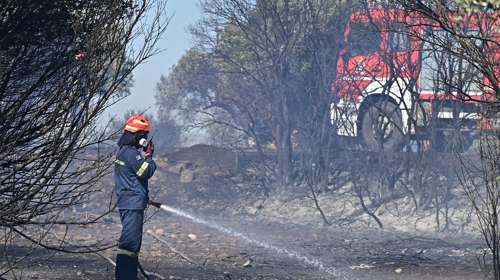 Πυροσβεστική: Τρεις συλλήψεις για φωτιές από αμέλεια σε Λαύριο και Τρίκαλα