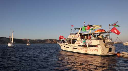 Τουρκικά πλοία "παρακολουθούν στενά" τον στόλο ακτιβιστών "Global Sumud Flotilla" που πλέει προς τη Γάζα