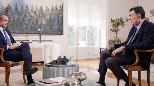 Μητσοτάκης: "Δεν θα συγκριθώ με το χάος, αλλά με τους πολιτικούς αντιπάλους μου - Πριν τις 15/2 η συνάντηση με Ερντογάν"