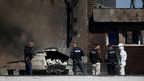 Ρουμανία: Βίντεο με ρωσικό drone να χτυπάει πολυκατοικία - Δύο τραυματίες, καταδικάζουν Κομισιόν και ΝΑΤΟ