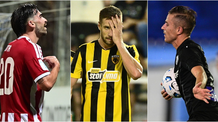 SUPER LEAGUE ΟΛΥΜΠΙΑΚΟΣ ΑΕΚ ΠΑΟΚ