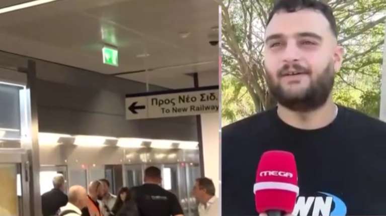 "Είναι φαντασμαγορικό, αλλά χώρισα": Η viral απάντηση νεαρού όταν ρωτήθηκε για το Μετρό Θεσσαλονίκης [βίντεο]